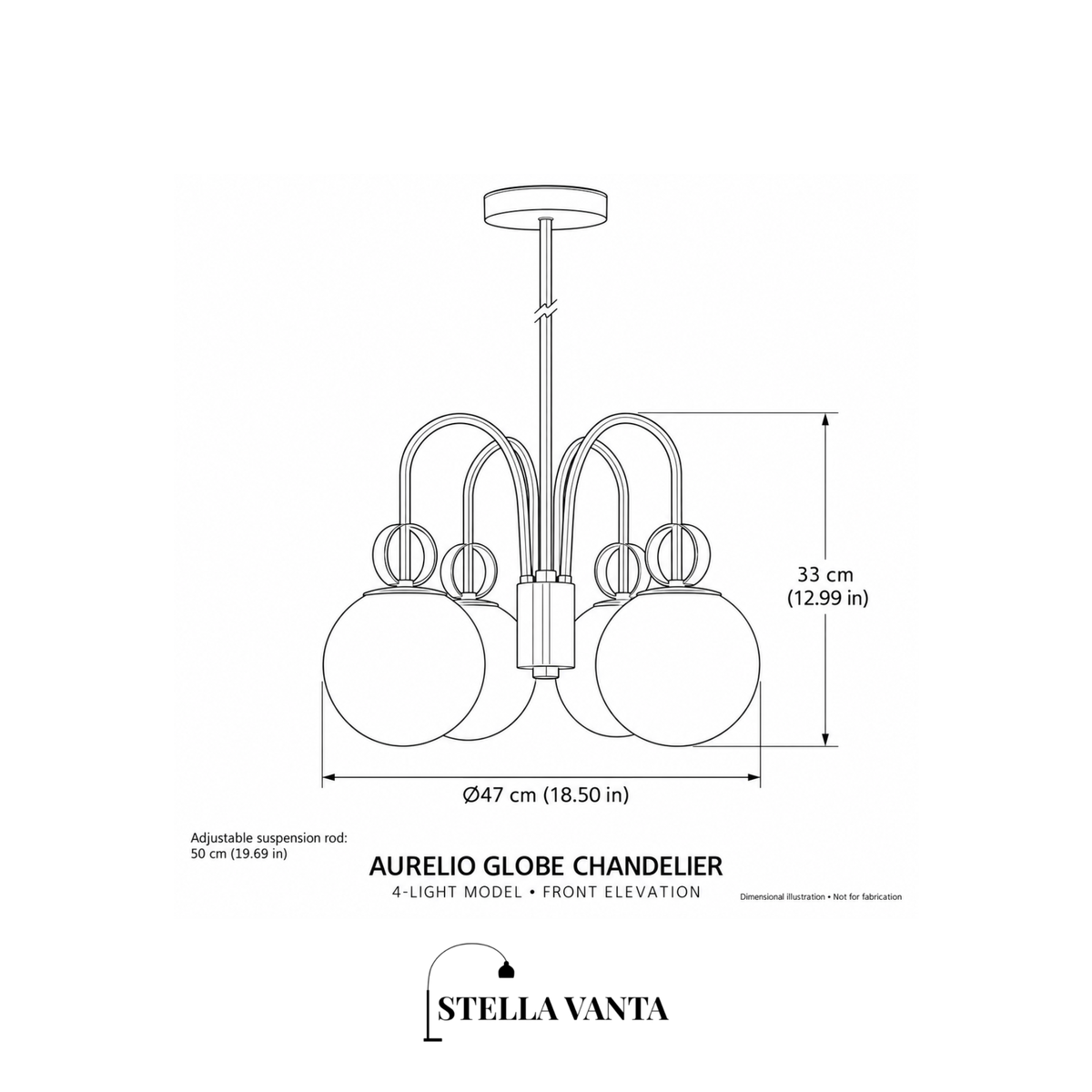 Aurelio Globe Chandelier
