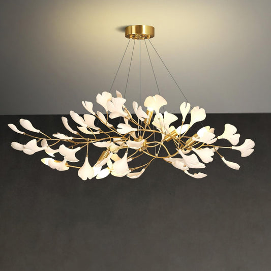 Aurora Ginkgo Leaf Chandelier