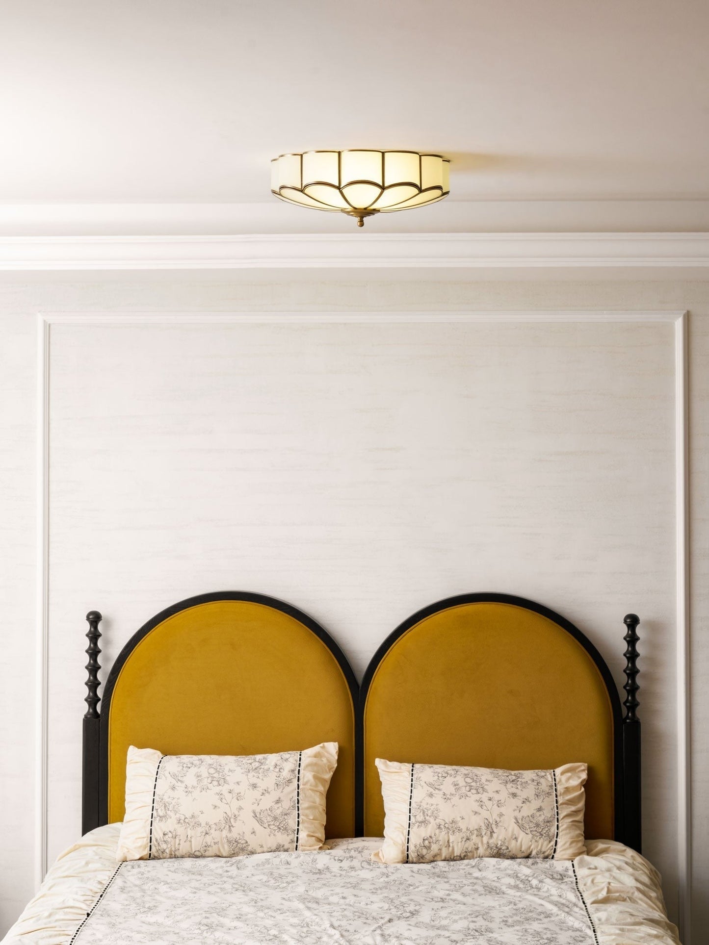 Bloom Glass Flush Ceiling Light