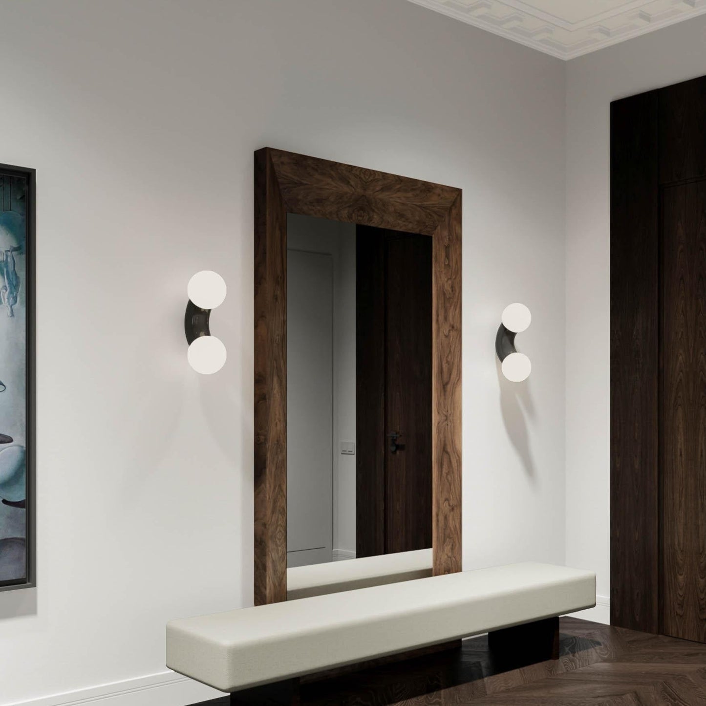Arcadia Globe Wall Light