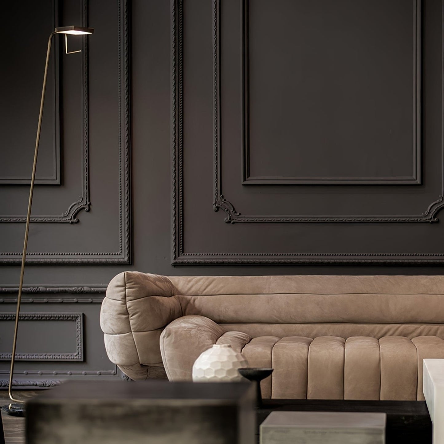 Artemis Marble Arc Floor Lamp