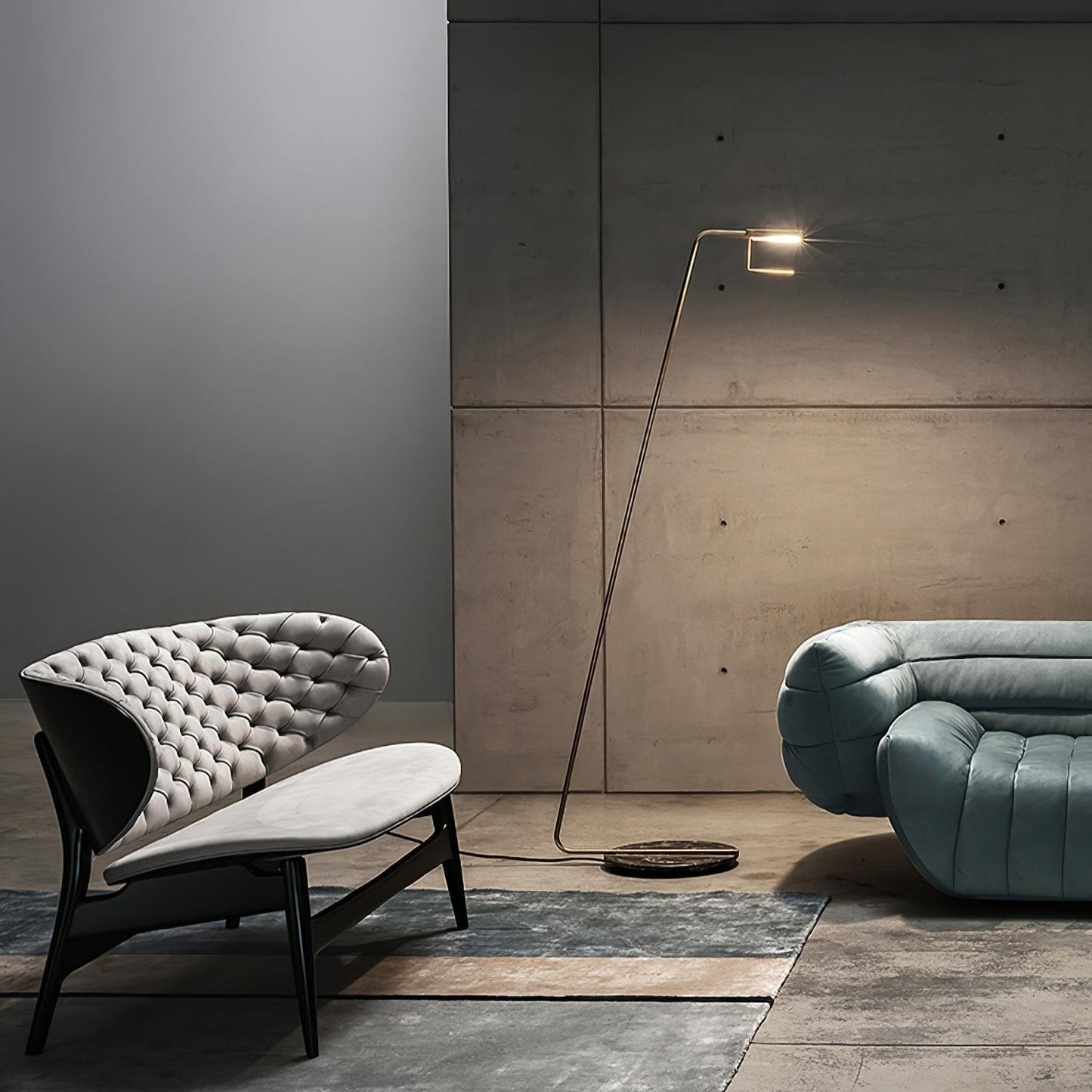 Artemis Marble Arc Floor Lamp