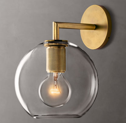 Artisan Globe Utility Sconce