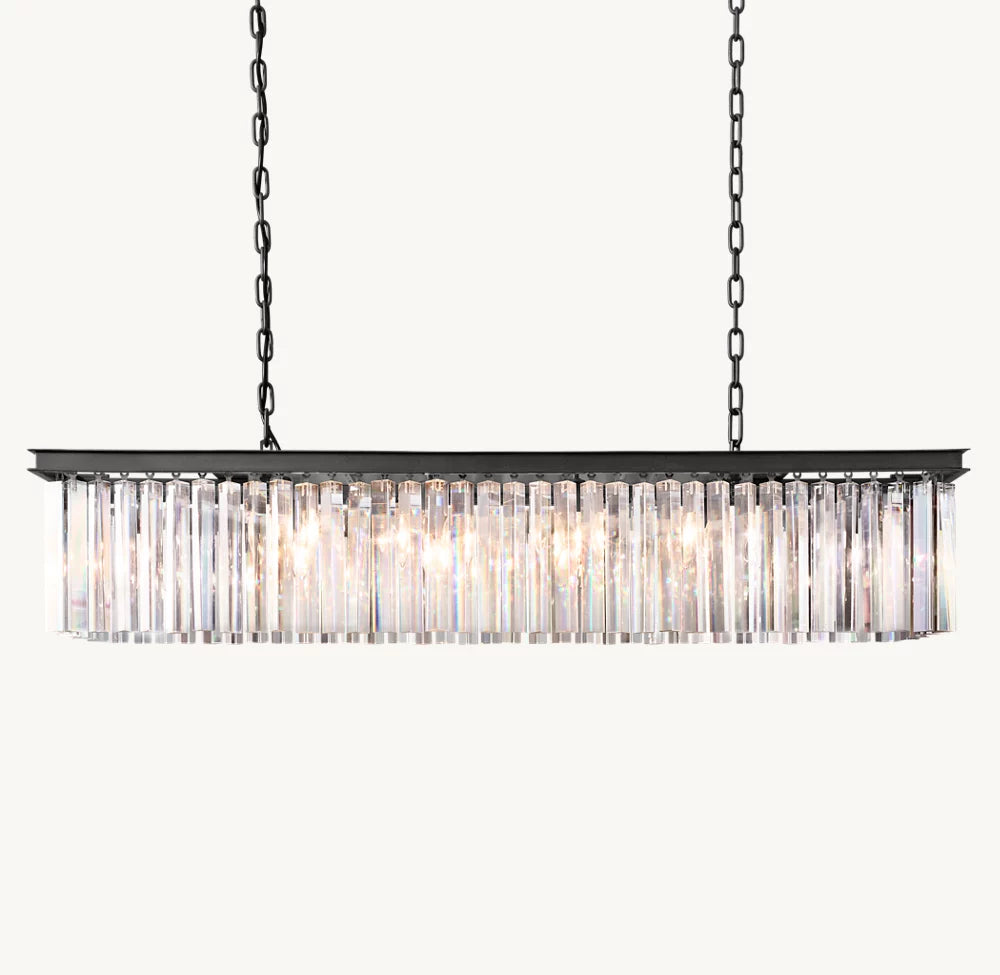 Aurelis K9 Crystal Prism Chandelier