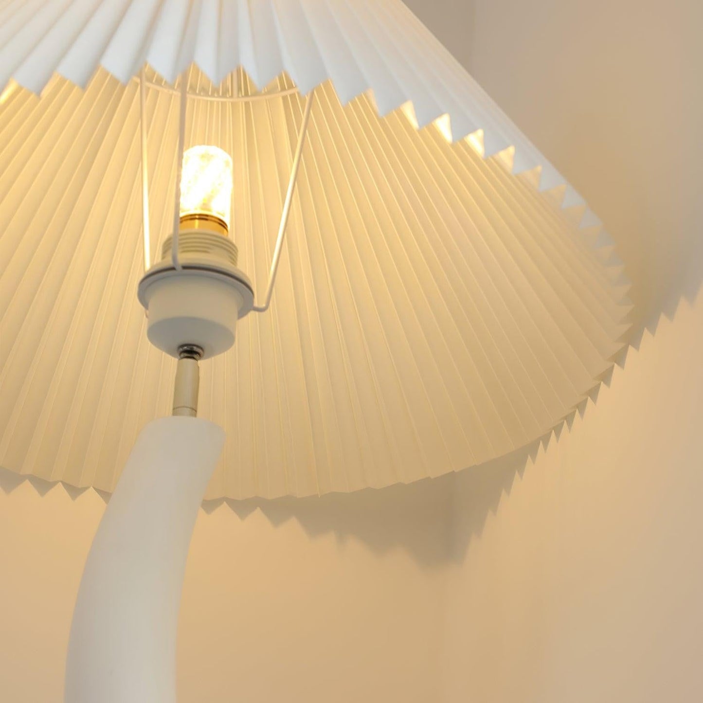Aurora Twist Pleated Floor Lamp