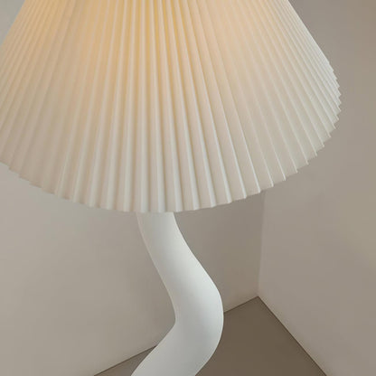 Aurora Twist Pleated Floor Lamp