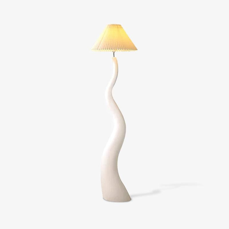 Aurora Twist Pleated Floor Lamp