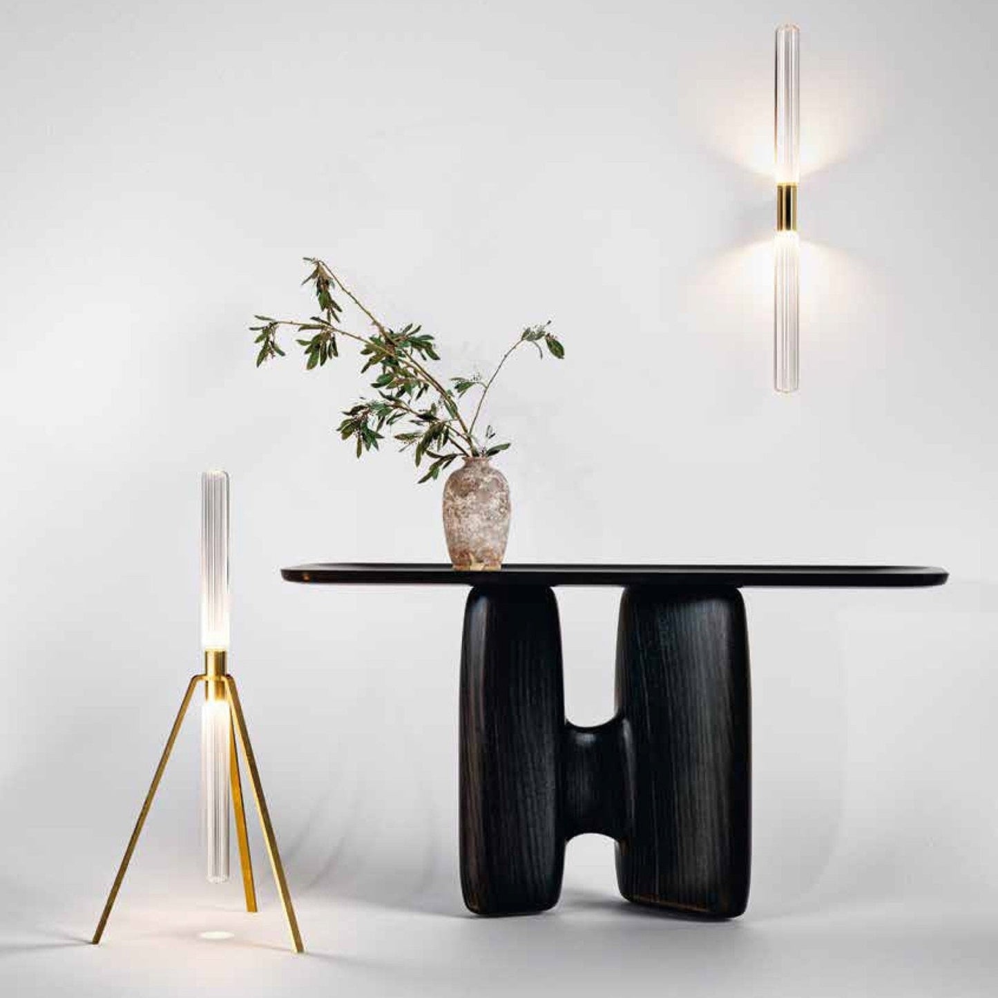 Crystal Axis Floor Lamp