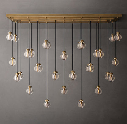Crystal Pearl Canopy Island Chandelier