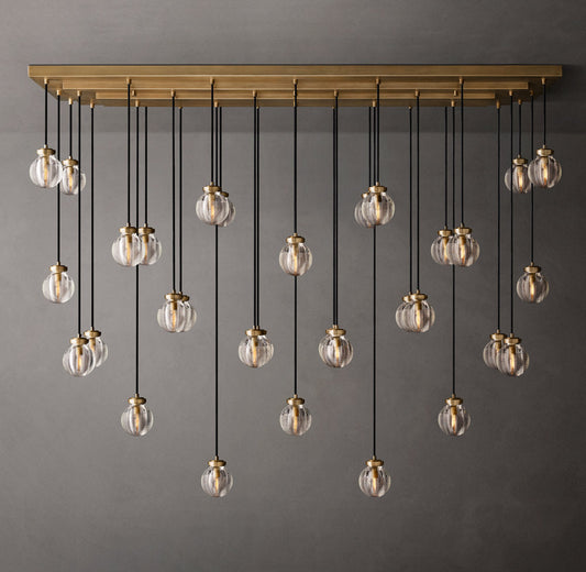 Crystal Pearl Canopy Island Chandelier
