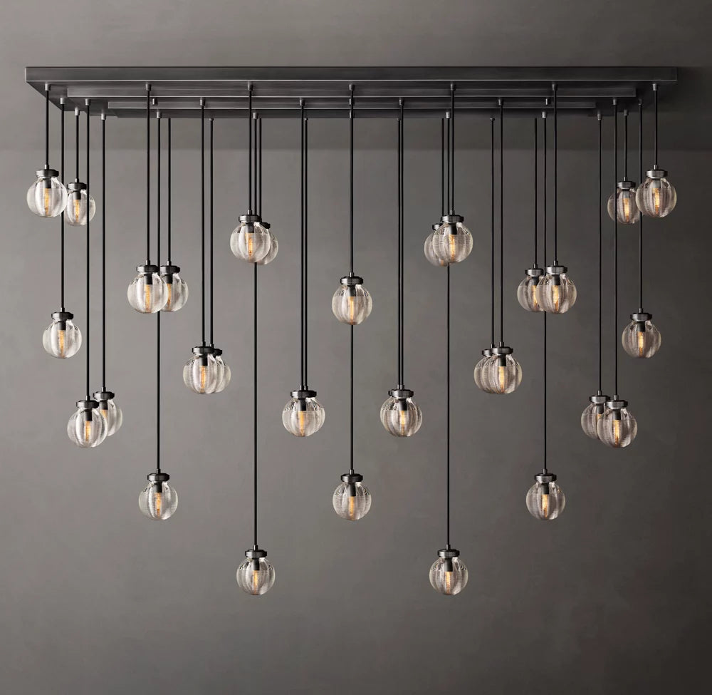 Crystal Pearl Canopy Island Chandelier