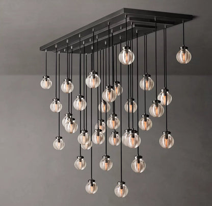 Crystal Pearl Canopy Island Chandelier