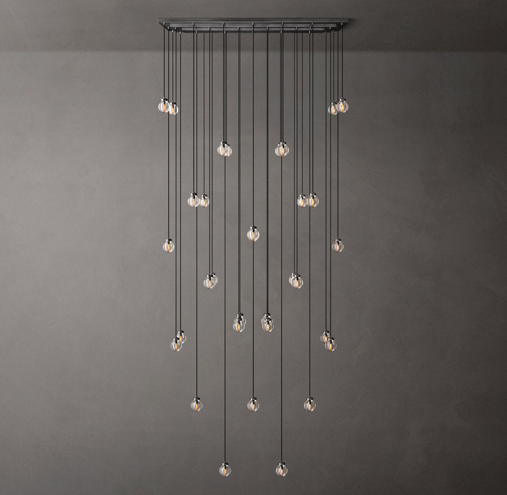 Crystal Pearl Canopy Island Chandelier