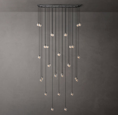 Crystal Pearl Canopy Island Chandelier