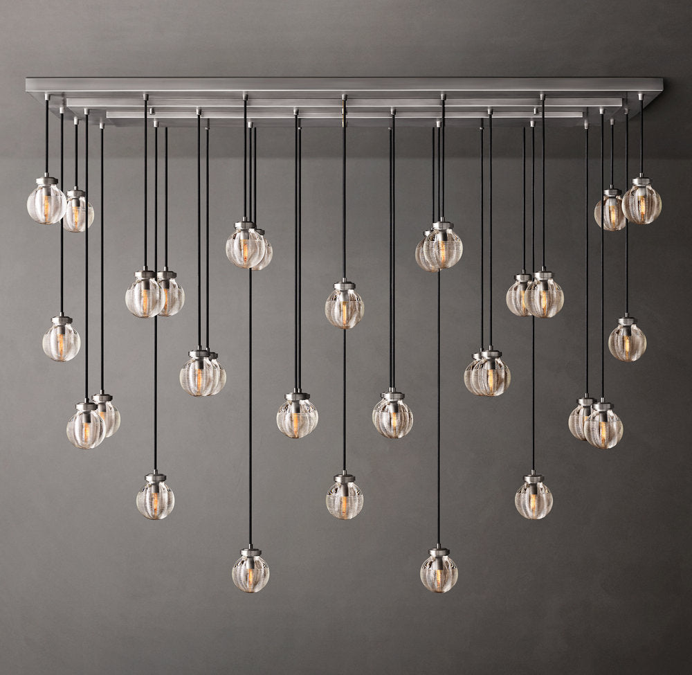 Crystal Pearl Canopy Island Chandelier