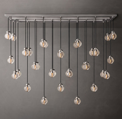Crystal Pearl Canopy Island Chandelier