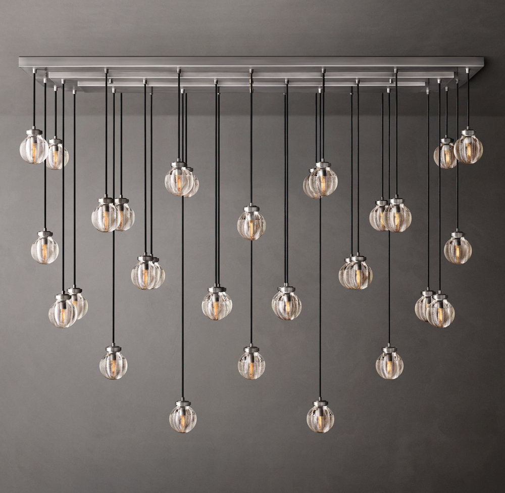 Crystal Pearl Canopy Island Chandelier
