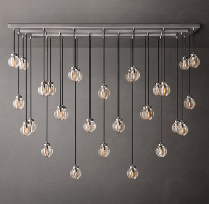 Crystal Pearl Canopy Island Chandelier