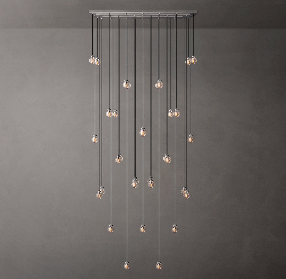 Crystal Pearl Canopy Island Chandelier