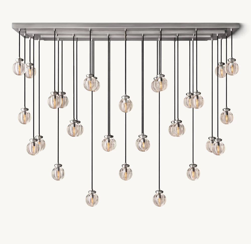 Crystal Pearl Canopy Island Chandelier