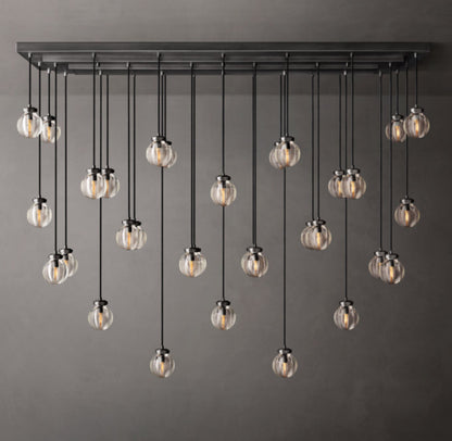 Crystal Pearl Canopy Island Chandelier