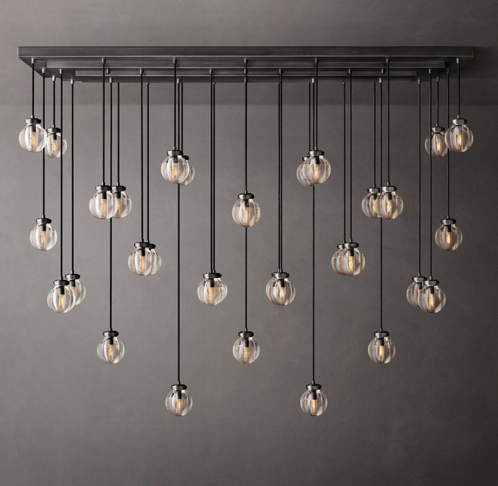 Crystal Pearl Canopy Island Chandelier