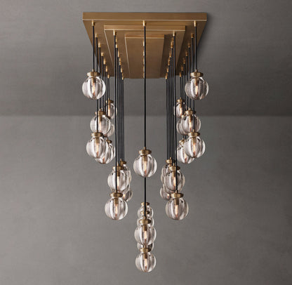 Crystal Pearl Canopy Island Chandelier