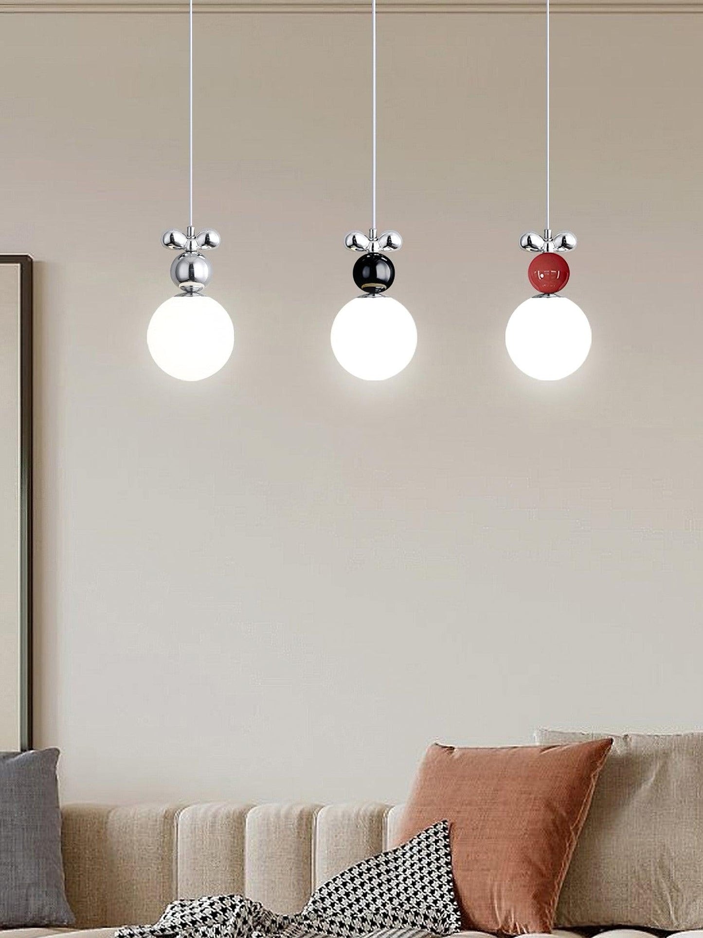 Elara Mini Chrome Pendant