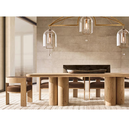 Equinox Artisan Glass Linear Chandelier