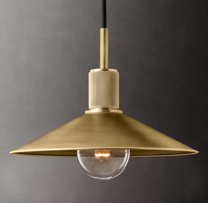 Industrial Slope Shade Pendant