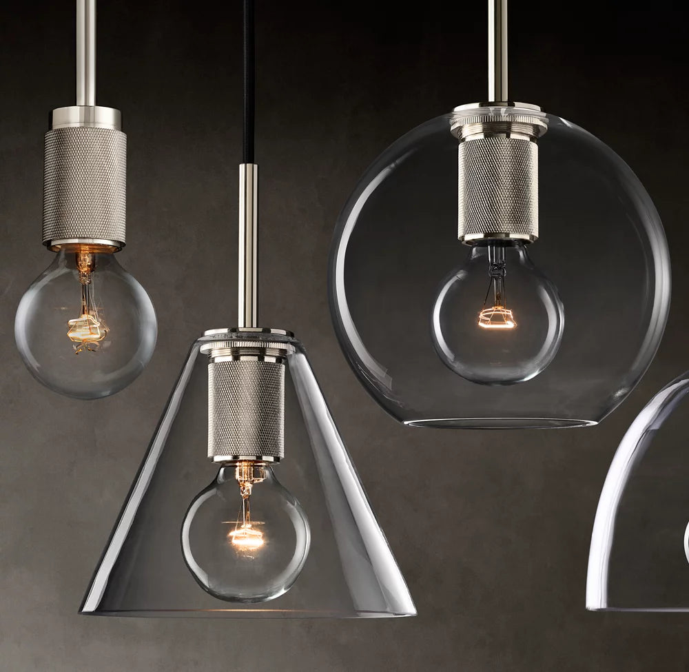 Industrial Slope Shade Pendant