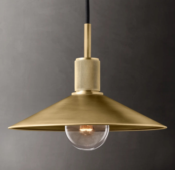 Industrial Slope Shade Pendant