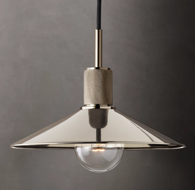 Industrial Slope Shade Pendant