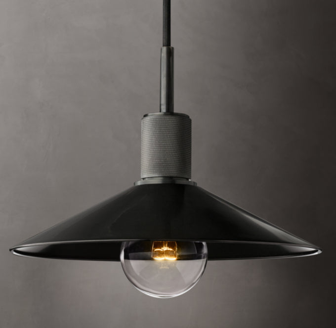 Industrial Slope Shade Pendant