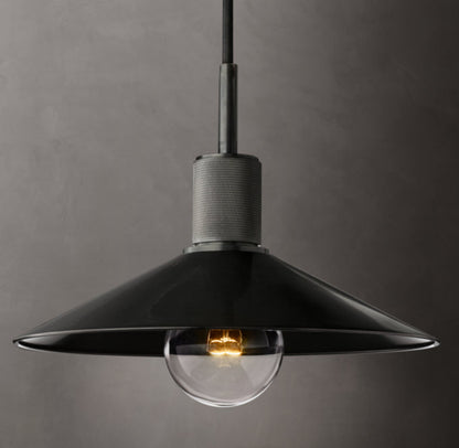Industrial Slope Shade Pendant