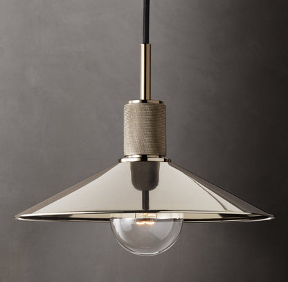 Industrial Slope Shade Pendant