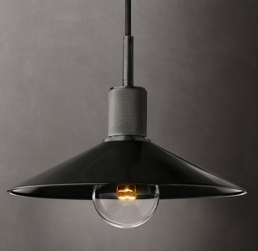 Industrial Slope Shade Pendant
