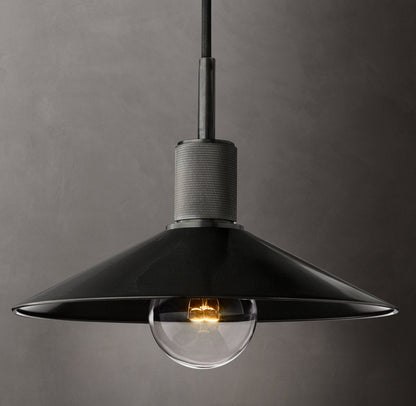 Industrial Slope Shade Pendant