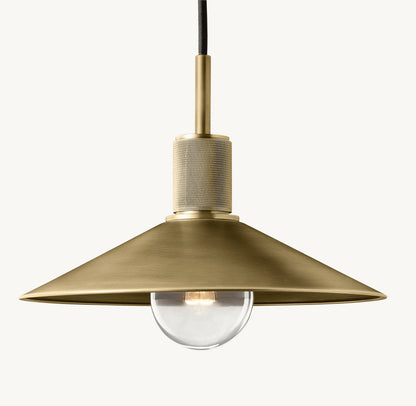 Industrial Slope Shade Pendant