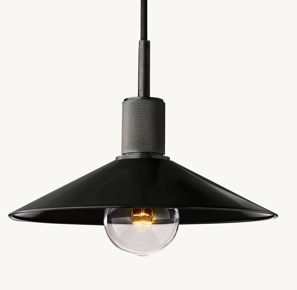 Industrial Slope Shade Pendant