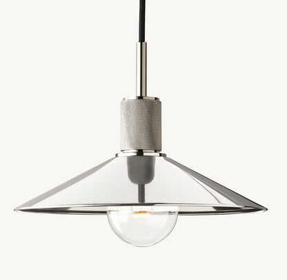 Industrial Slope Shade Pendant