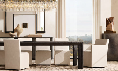 Linked Optical Crystal Island Chandelier
