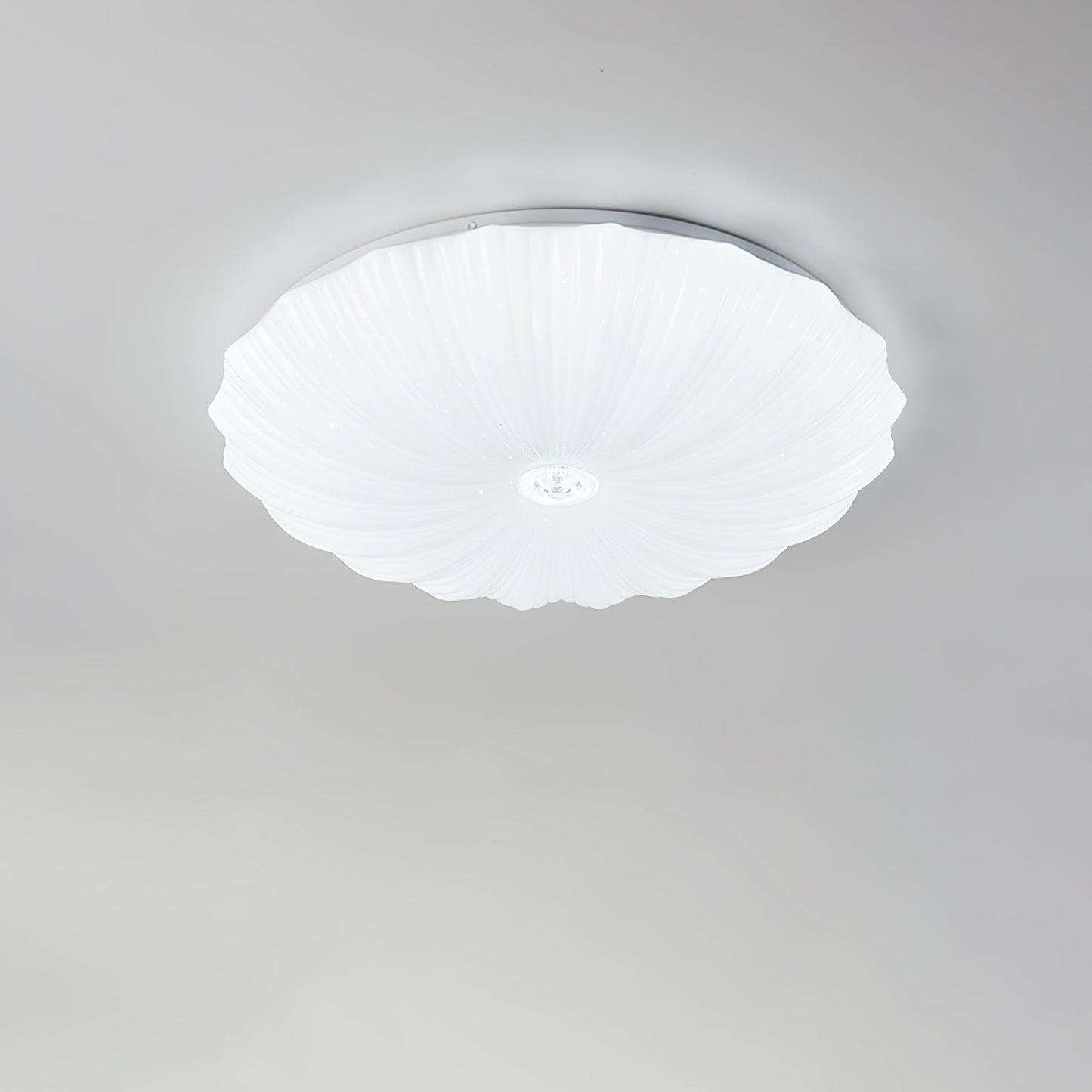 Lunaris Shell Flush Mount Ceiling Light