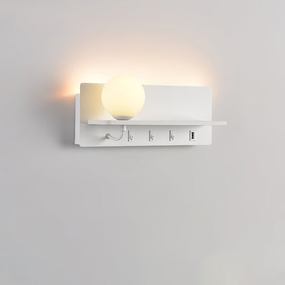 Lunor Sphere Reading Wall Light