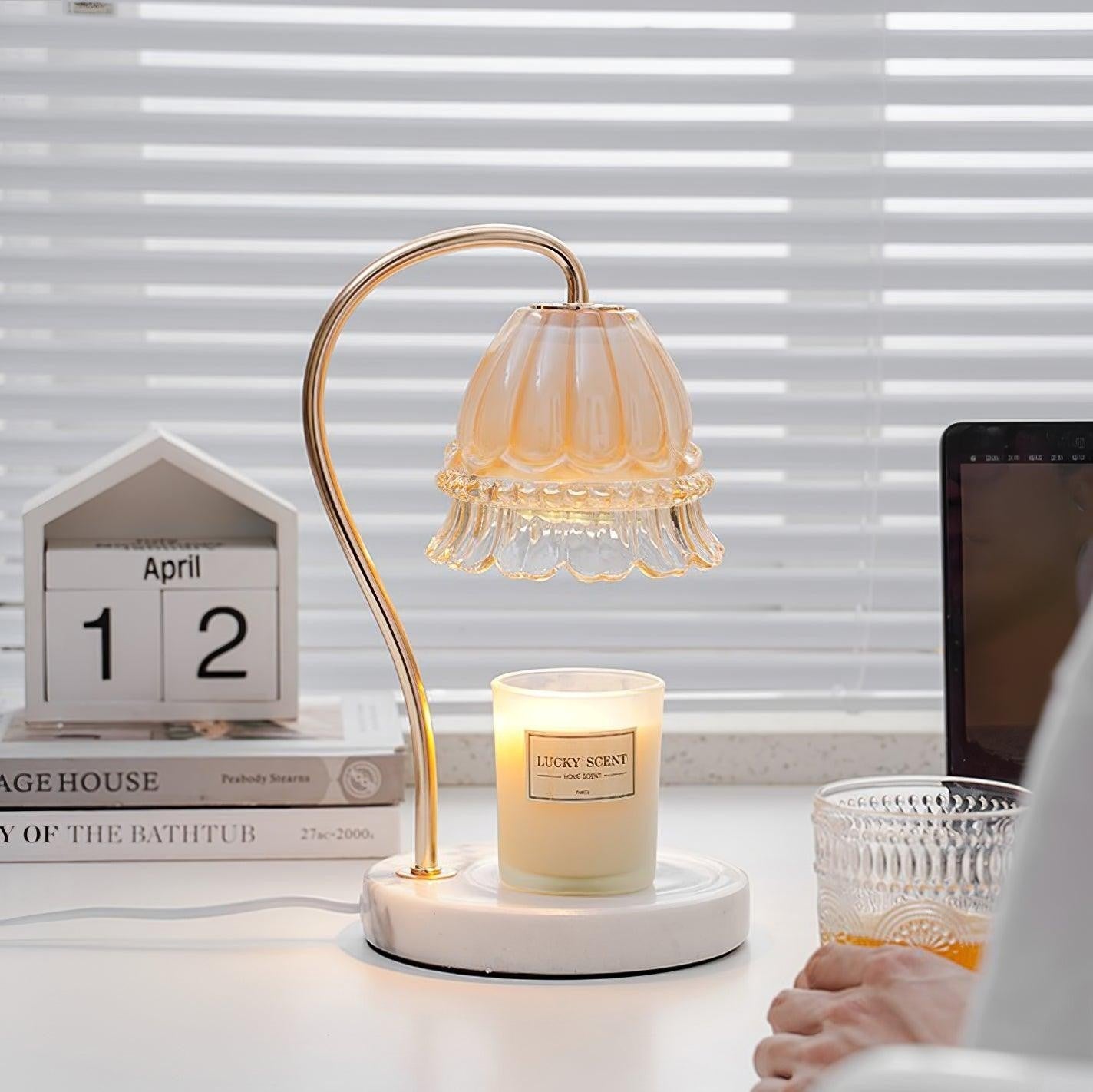Marbelle Candle Warmer Table Lamp