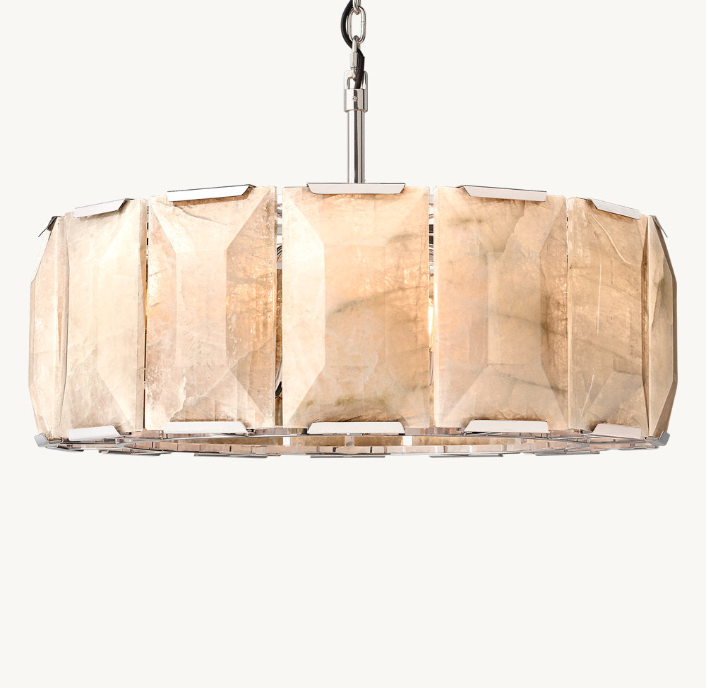 Mineral Prism Lantern Chandelier