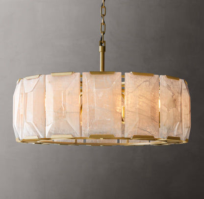 Mineral Prism Lantern Chandelier