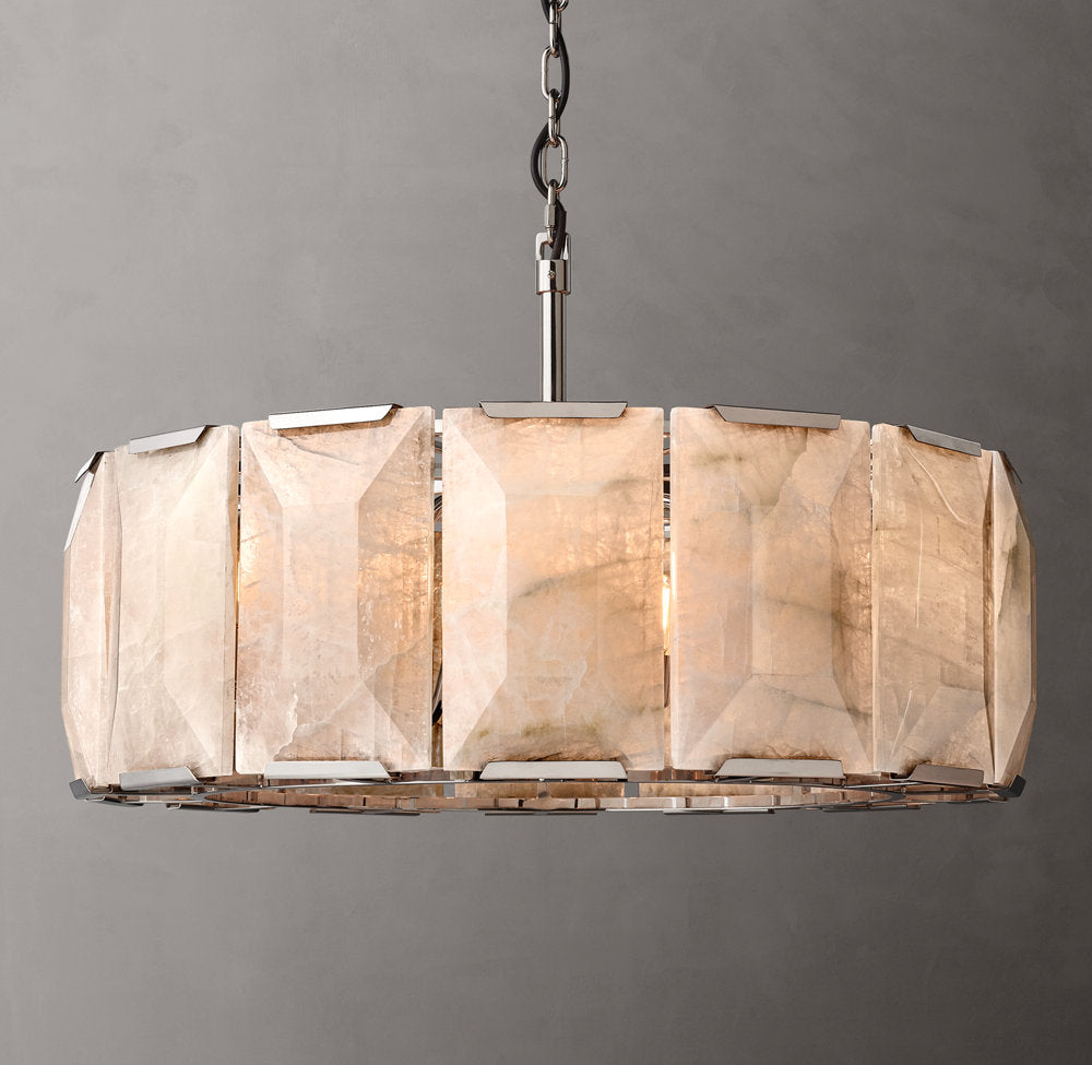 Mineral Prism Lantern Chandelier