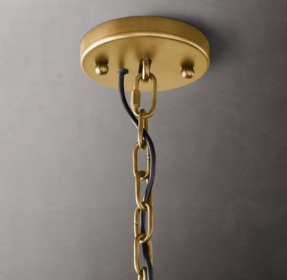 Mineral Prism Lantern Chandelier