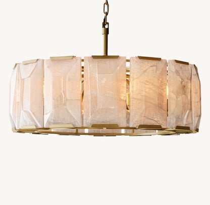 Mineral Prism Lantern Chandelier